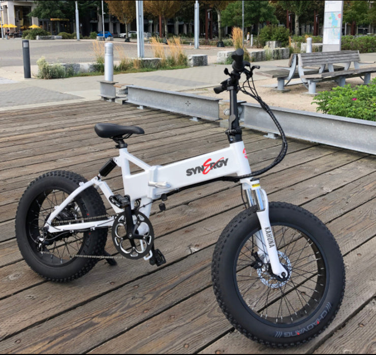 Synergy Kahuna White 750W Electric Bike