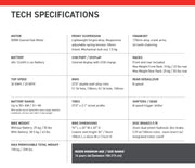 synergy commuter low step tech specs